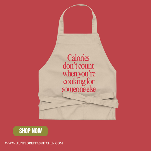 Calories Don’t Count Apron – Perfect for the Generous Cook